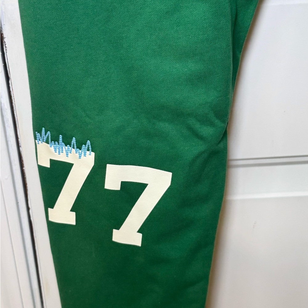 NWT The MAYFAIR GROUP Green embroidered and graphic sweatpants size XXL - Picture 7 of 11